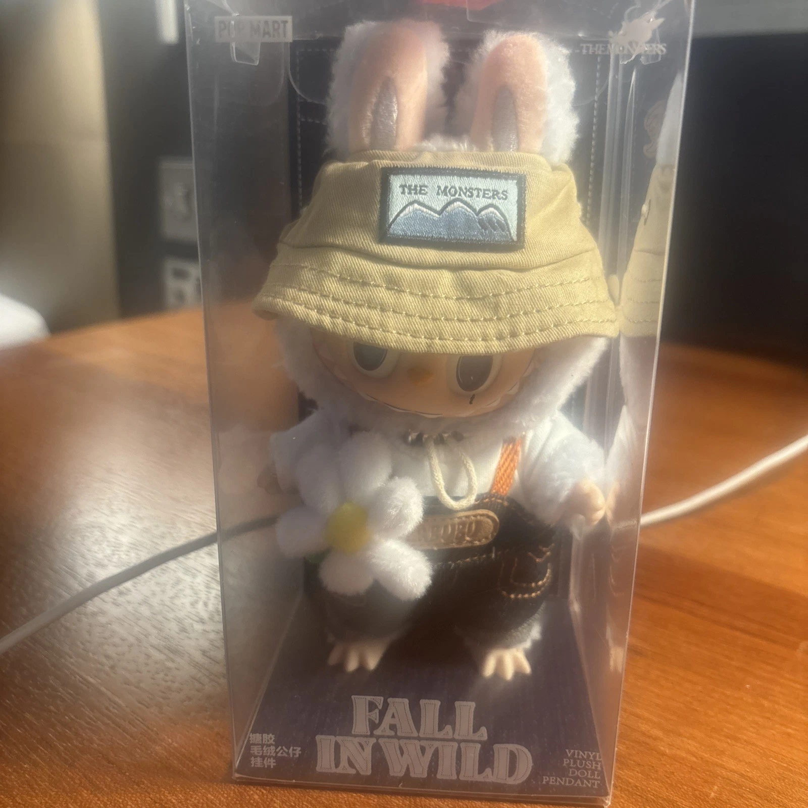 Authentic Pop Mart Labubu The Monsters FALL IN WILD Series - Vinyl Plush Pendant