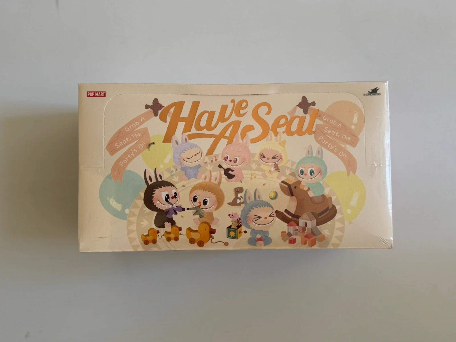 AUTHENTIC POP MART The Monsters Have A Seat HAS Labubu SEALED Case Blind Box V2