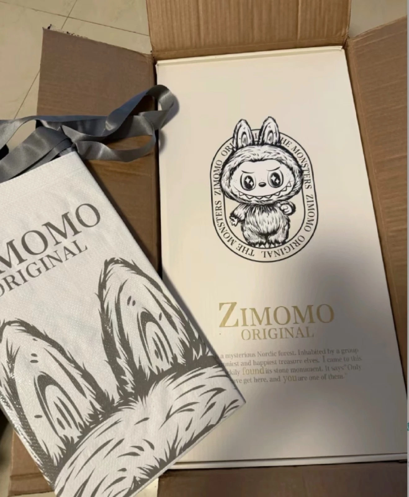 Authentic Pop Mart ZIMOMO The Monsters I FOUND YOU Vinyl Face Doll US SELLER