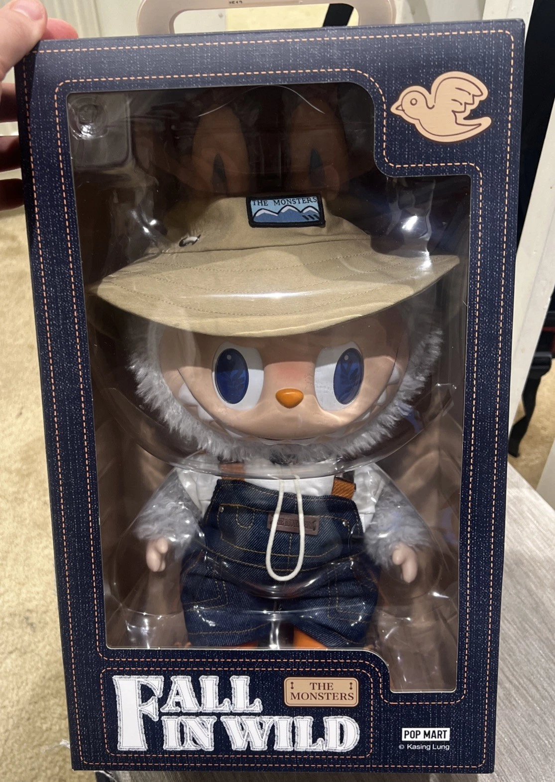 FALL IN WILD Labubu The Monsters Vinyl Plush Doll 40cms - Authentic, Rare