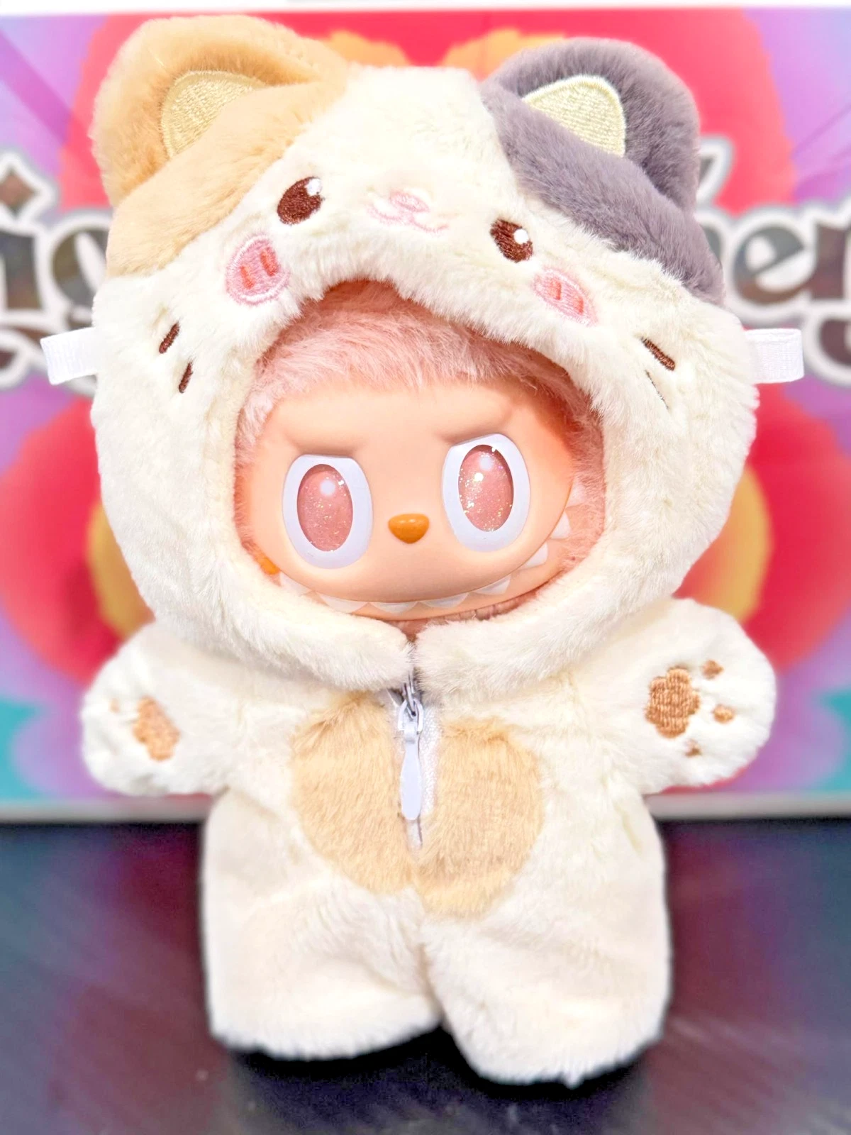 🔥HOT🔥AUTHENTIC POP MART LABUBU MONSTERS BIG INTO ENERGY VINYL PLUSH+🔥outfit🔥