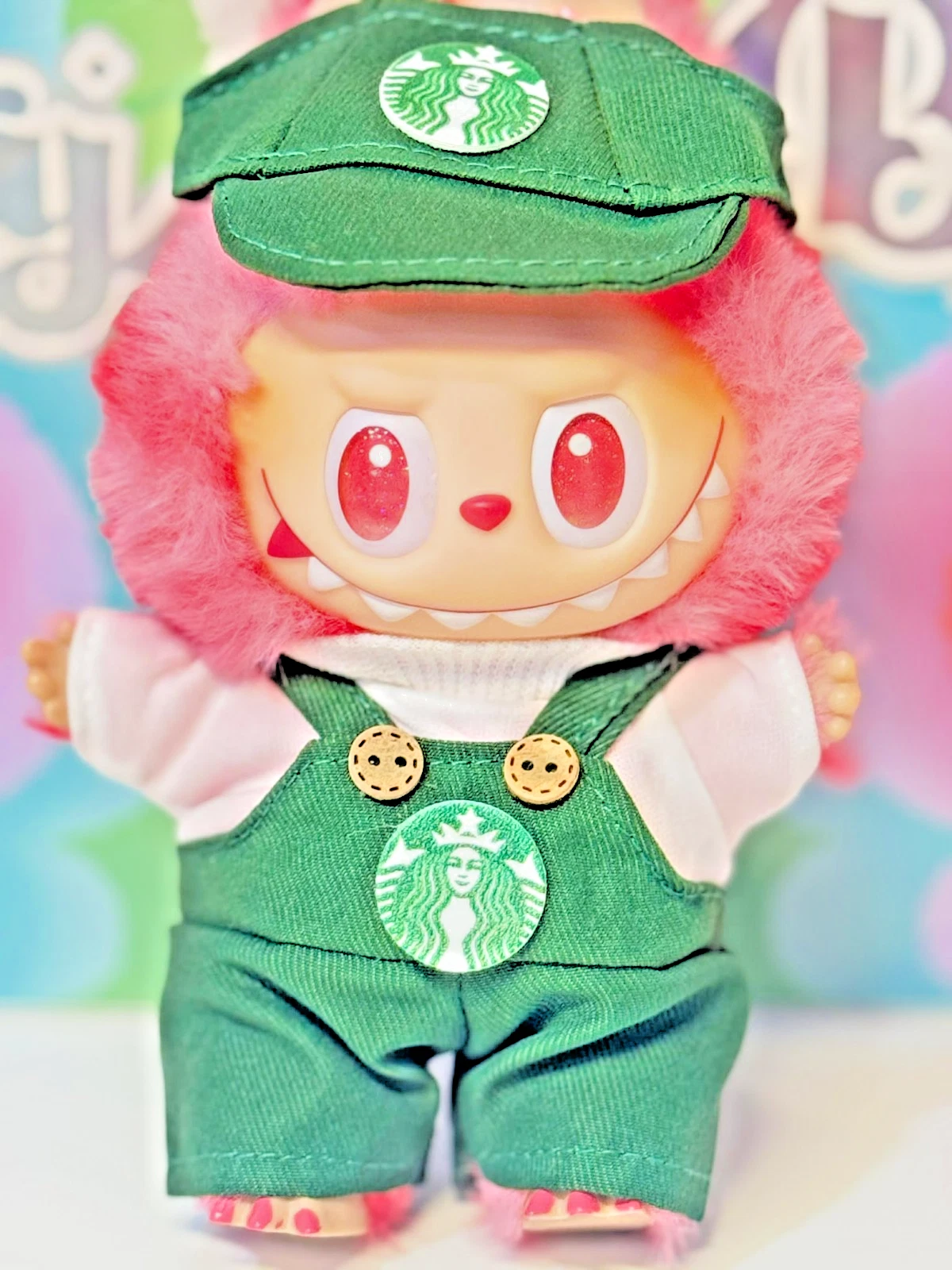 🔥HOT🔥AUTHENTIC POP MART LABUBU MONSTERS BIG INTO ENERGY VINYL PLUSH+🔥outfit🔥