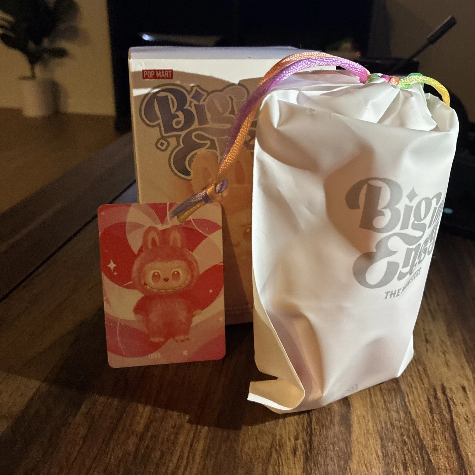 Labubu Authentic POP MART Big Into Energy - LOVE - US Seller