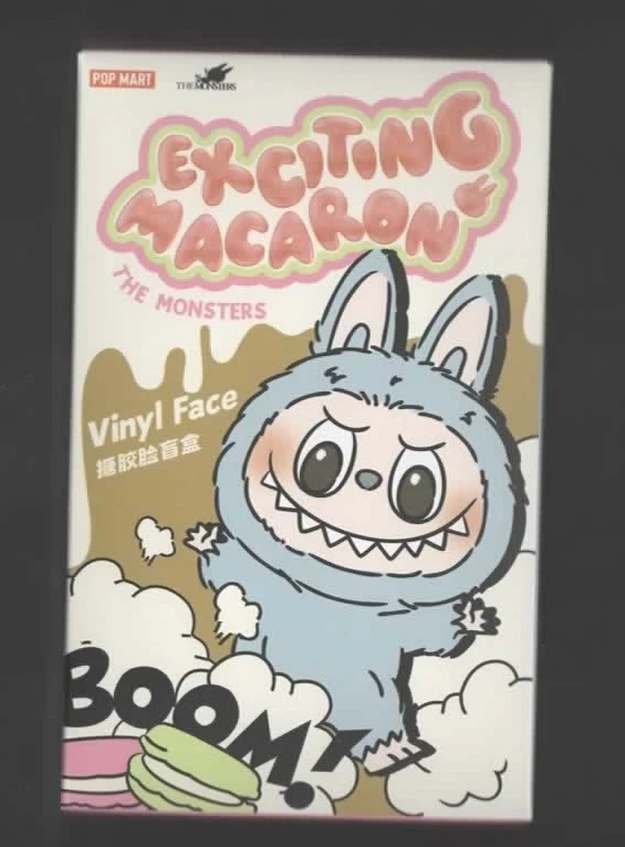 LABUBU EXCITING MACARON THE MONSTERS Vinyl Face New In Box