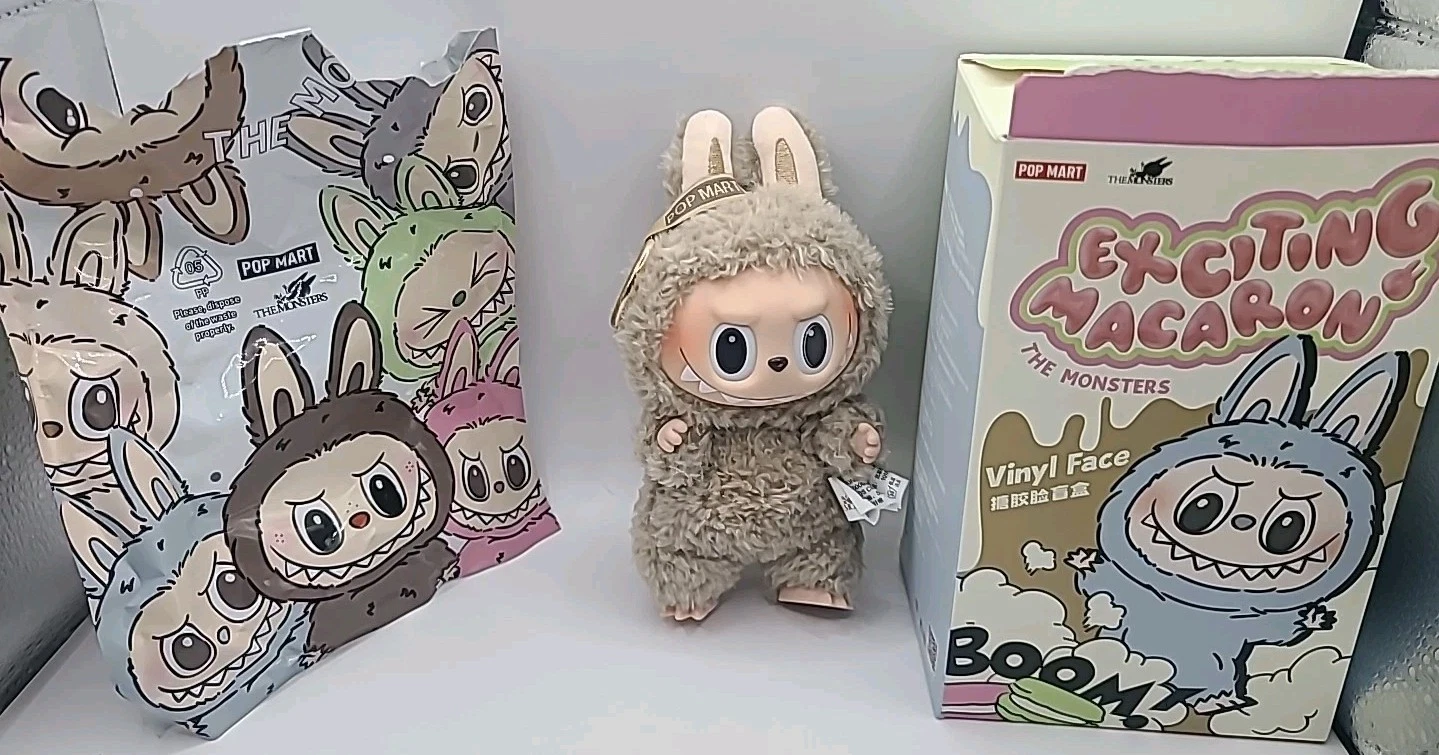 Labubu Exciting Macaron "TOFFEE" The Monsters