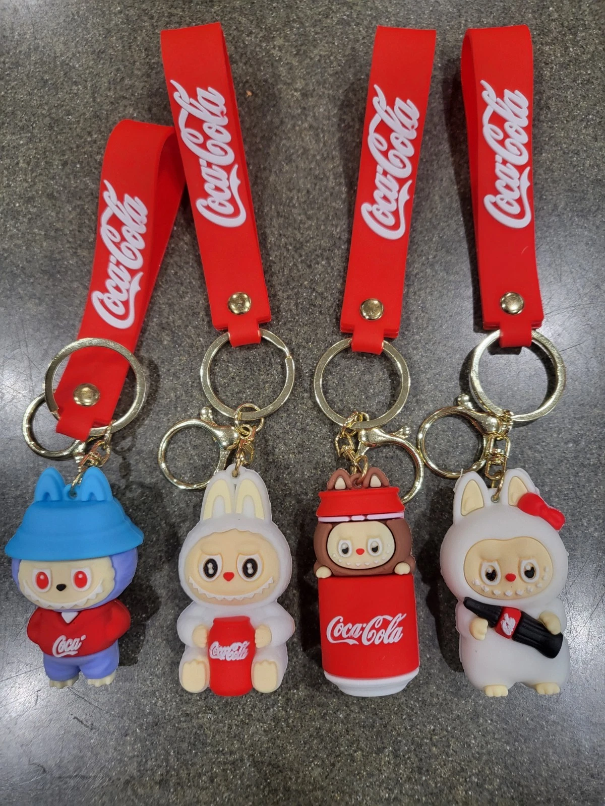 Little Monster Set Of 12 (case) Keychain/with Boxes