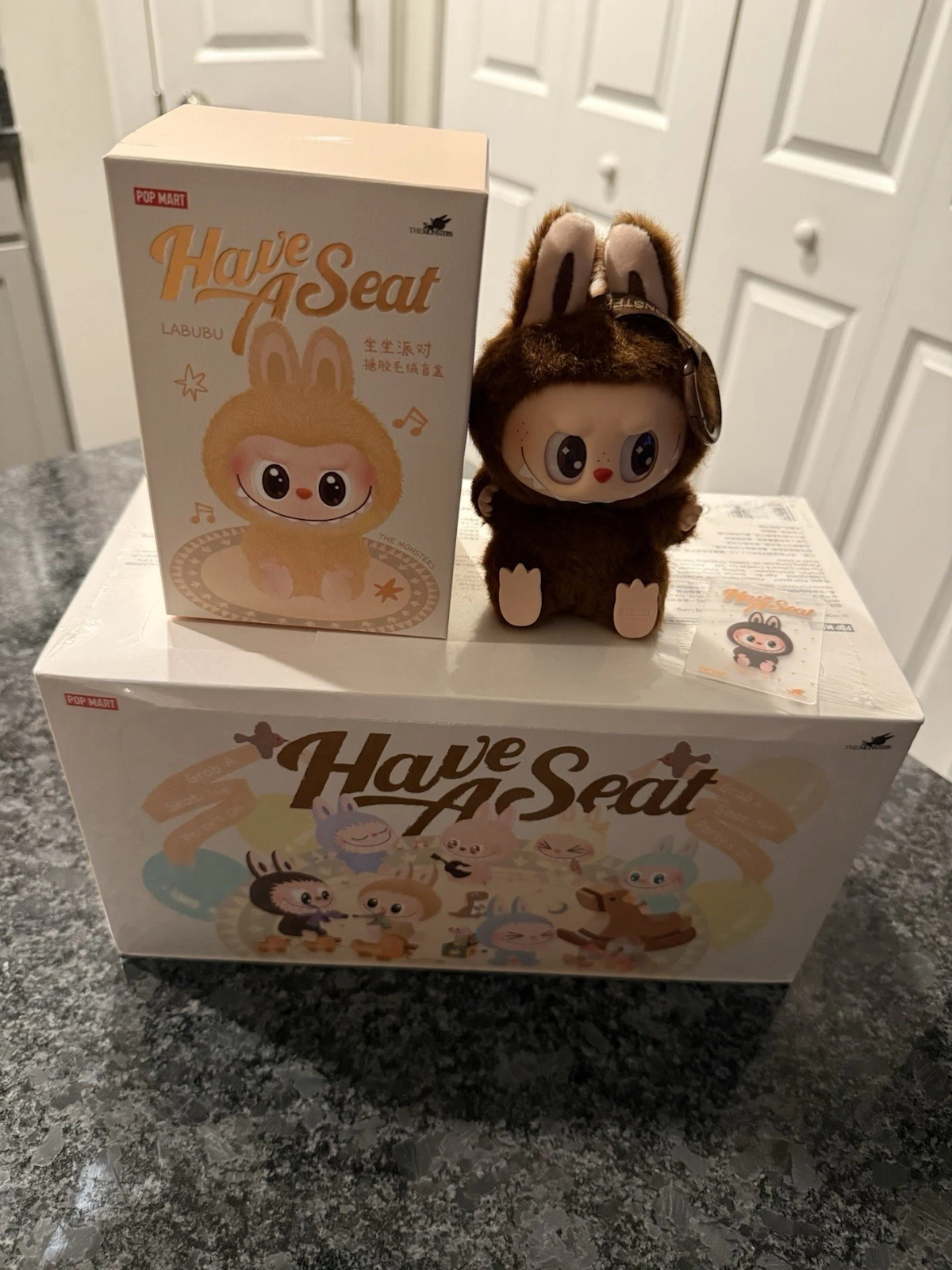 POP MART Have A Seat Labubu Case And Secret Duo Duo COMPLETE SET 100% Authentic