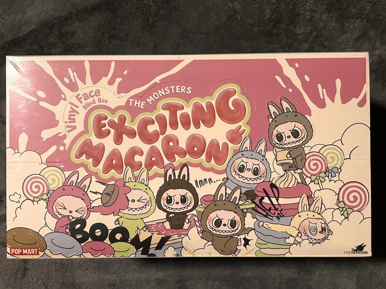 POP MART Labubu Exciting Macaron Blind Box Set Of 6 Complete Full Case AUTHENTIC