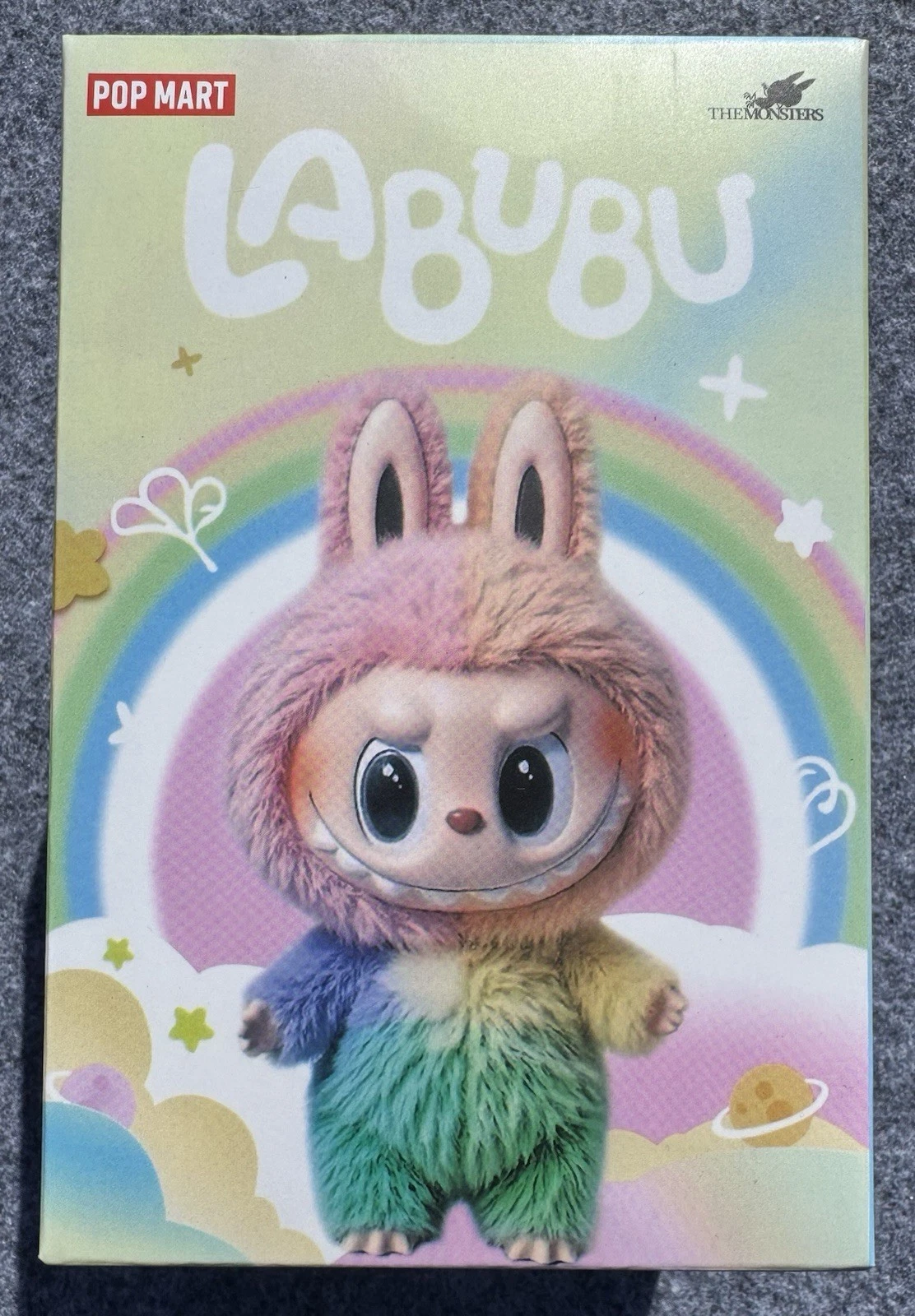 Pop Mart LABUBU Monsters Rainbow Energy Pendant Key-chain Secret Pack Blind Box