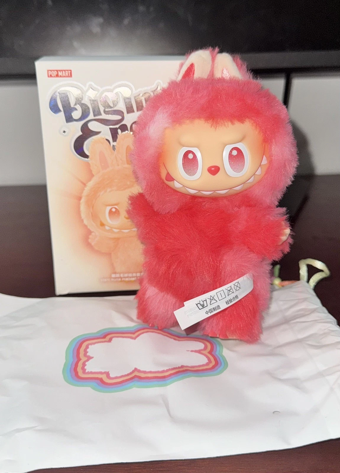 Pop Mart Labubu The Monsters Big Into Energy Love Vinyl Plush