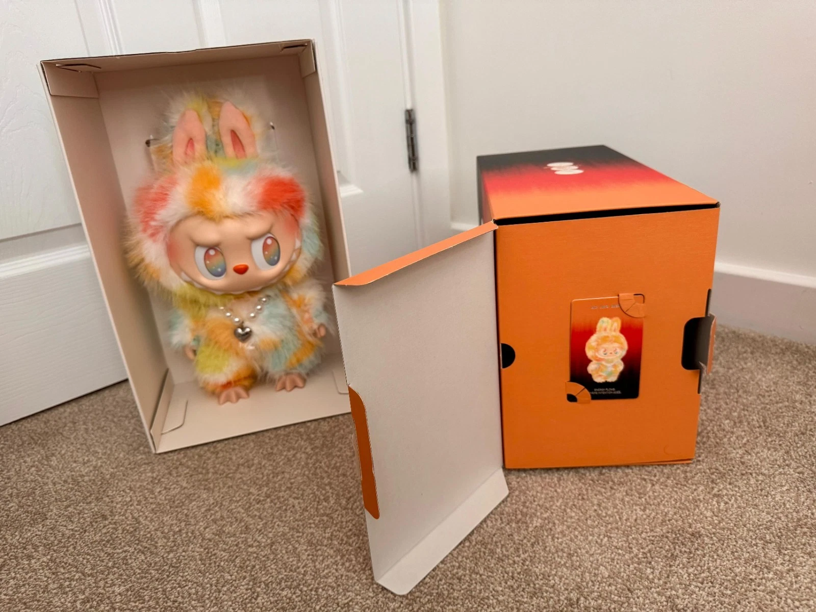 Pop Mart Labubu THE MONSTERS Big into Energy ROCK THE UNIVERSE Vinyl Plush Doll