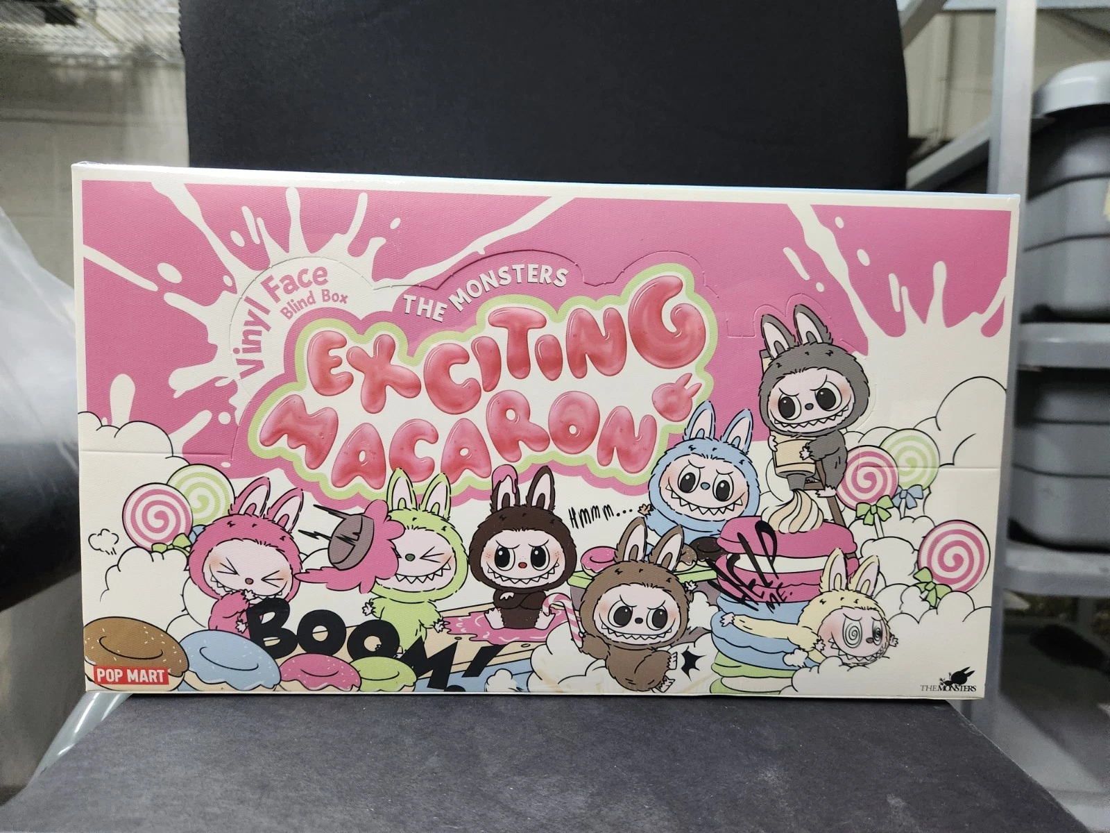 Pop Mart Labubu The Monsters Exciting Macaron Vinyl Face Sealed Case (6 Blind Bo