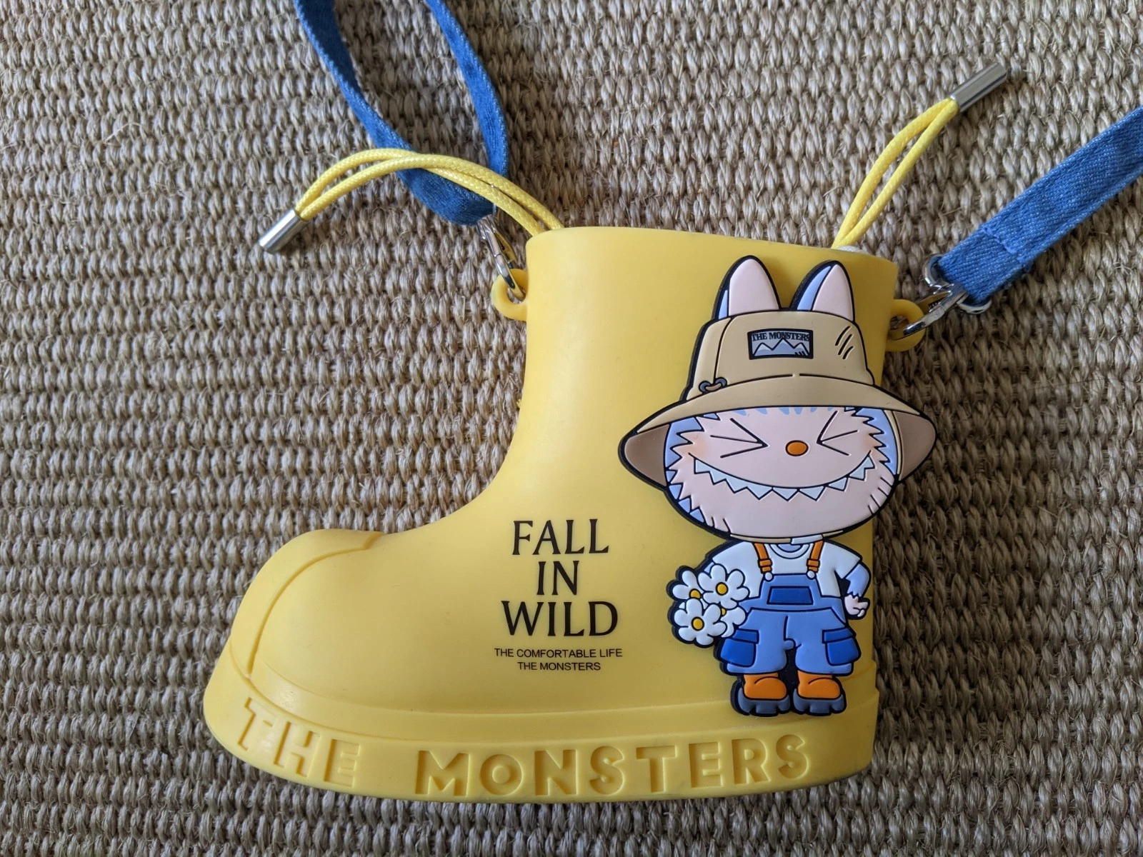 Pop Mart Labubu the Monsters Fall in Wild Rain Boot Bag