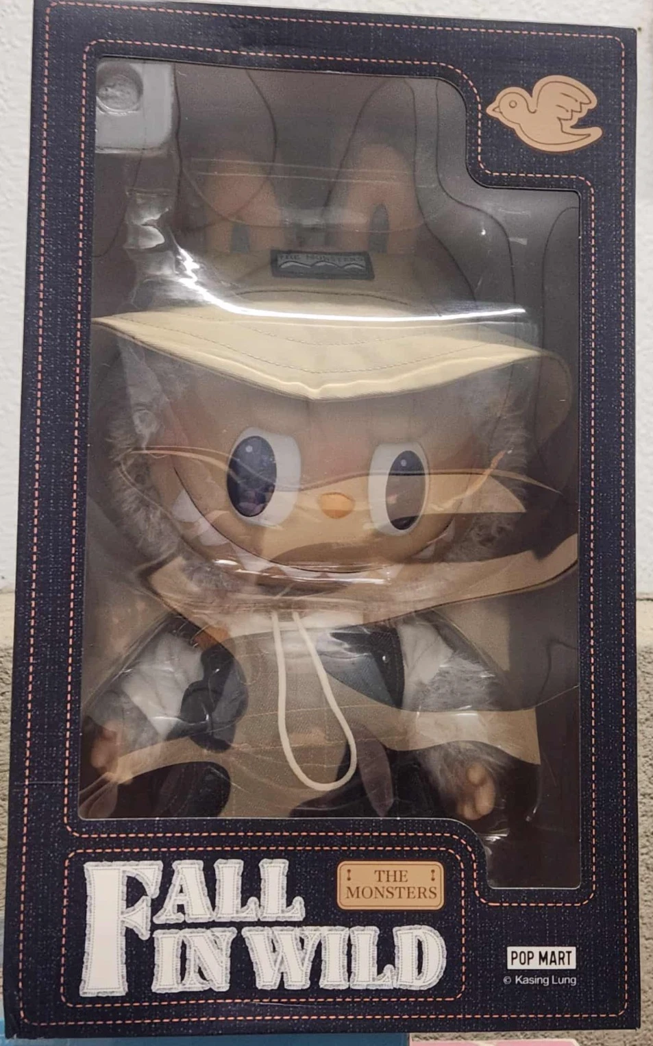 POP MART LABUBU - THE MONSTERS FALL IN WILD VINYL PLUSH DOLL - FULL SIZE -