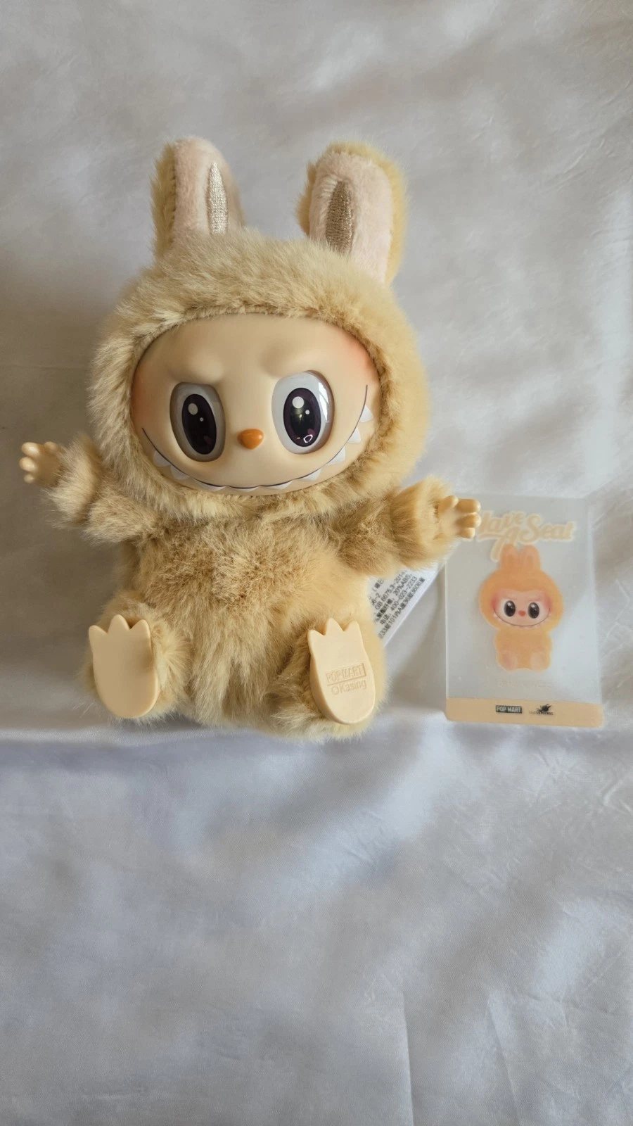 Pop MART Labubu The Monsters Have A Seat Series Vinyl Plush Baba Us Seller