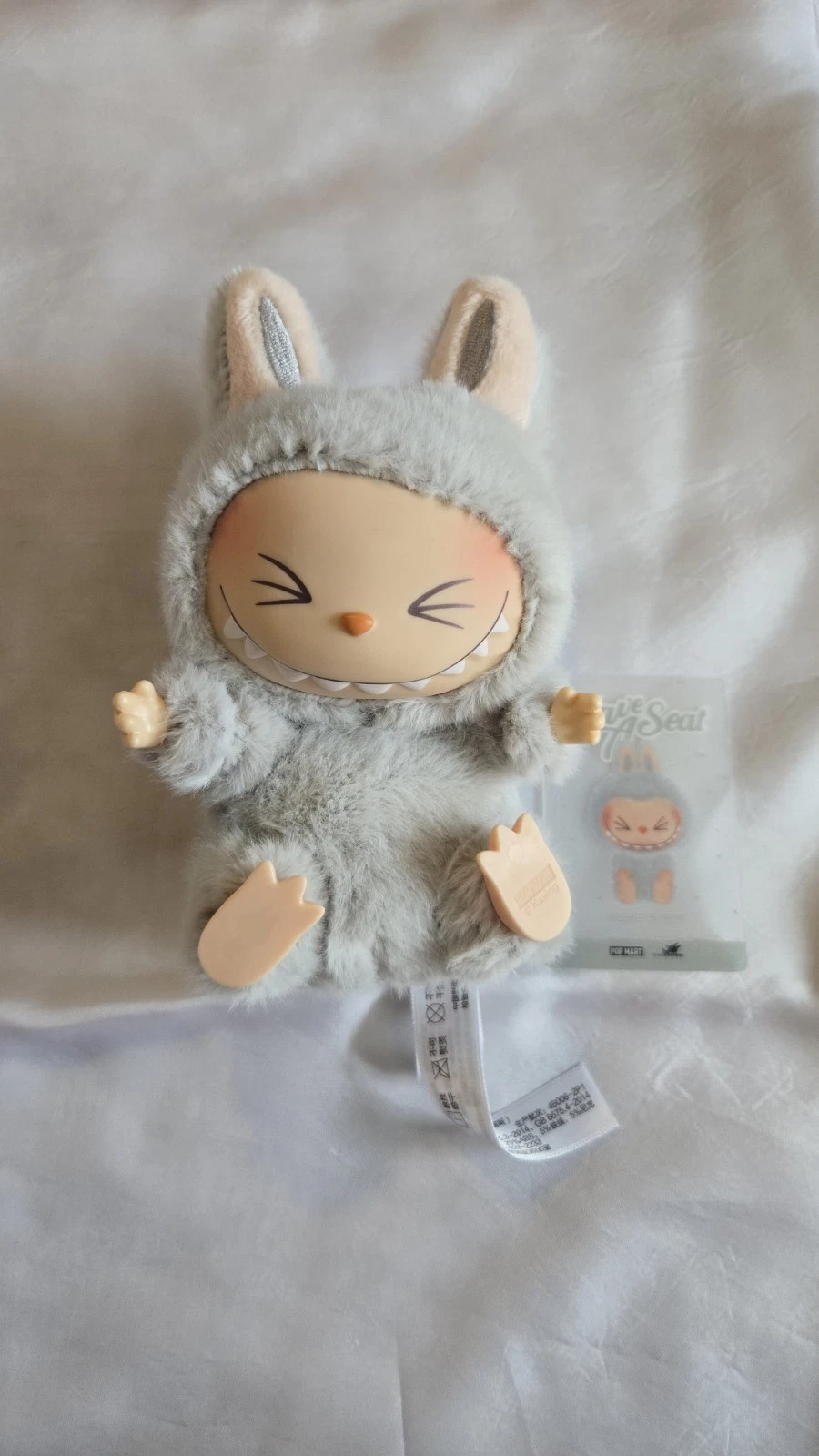 Pop MART Labubu The Monsters Have A Seat Series Vinyl Plush Hehe Us Seller