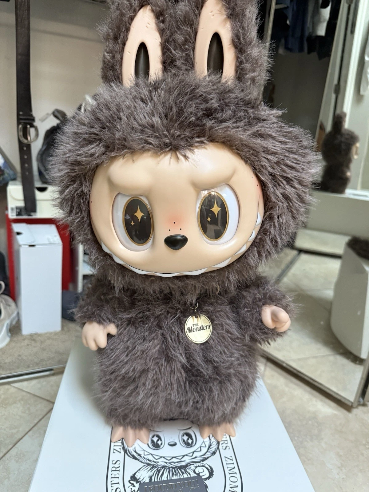 Pop Mart Labubu The Monsters I Found You Zimomo W/ Tote Bag Authentic