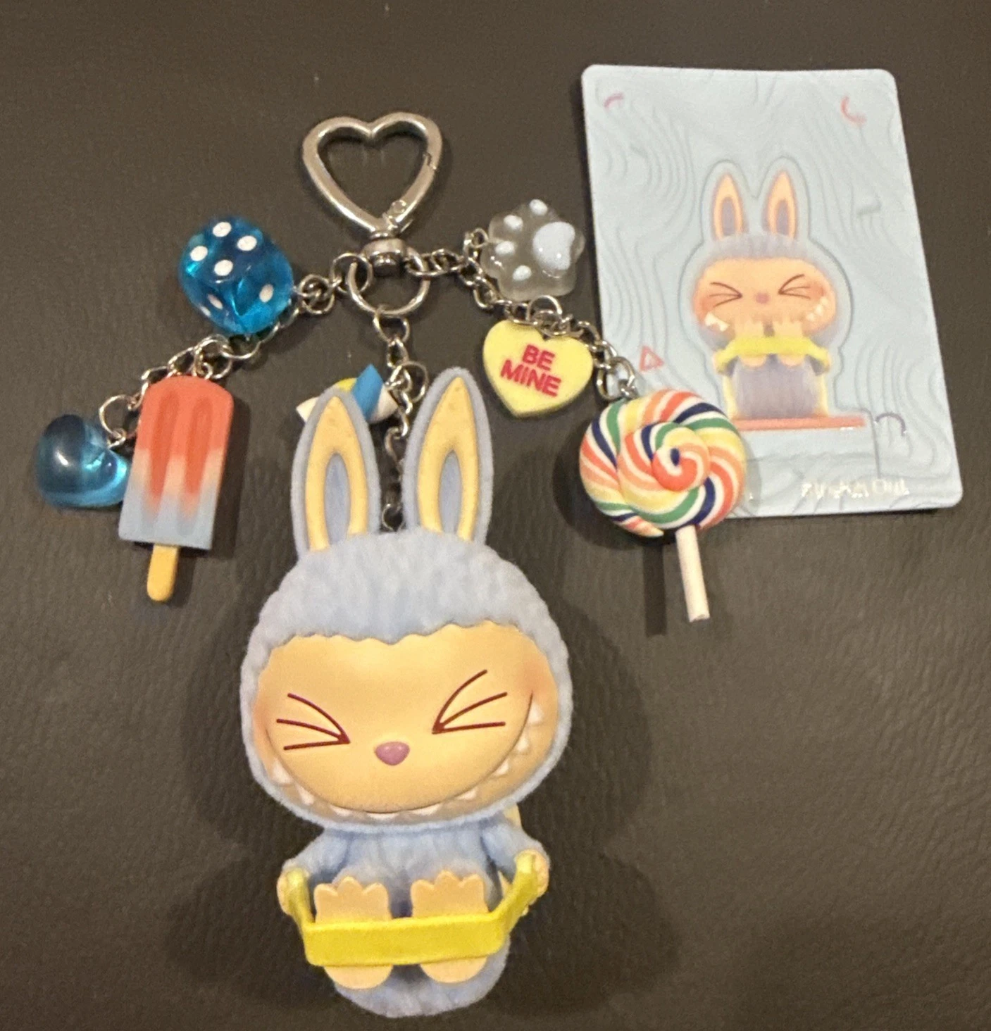 ✨POP MART Labubu THE MONSTERS Lazy Yoga Series Confirmed ～ Stretch Out keychain✨