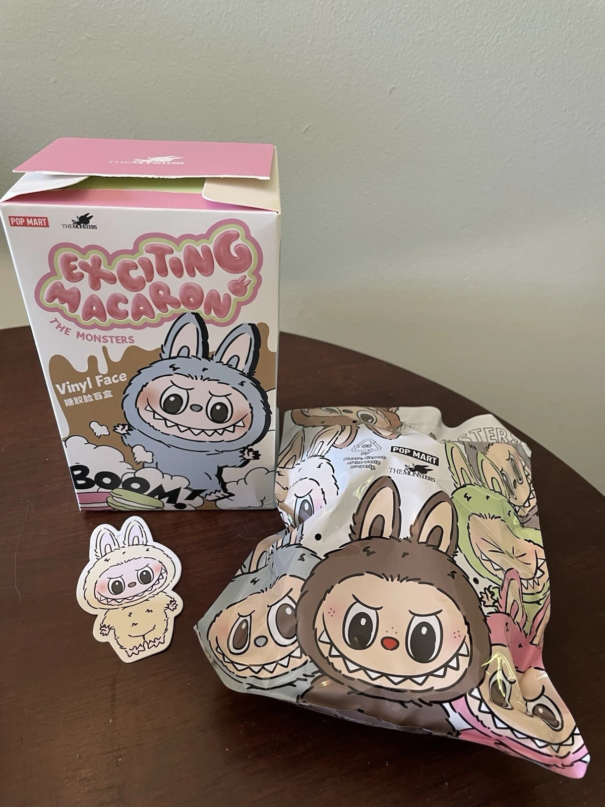 Pop Mart Monsters SOYMILK Exciting Macaron Labubu Version2 New Sealed Bag ✅