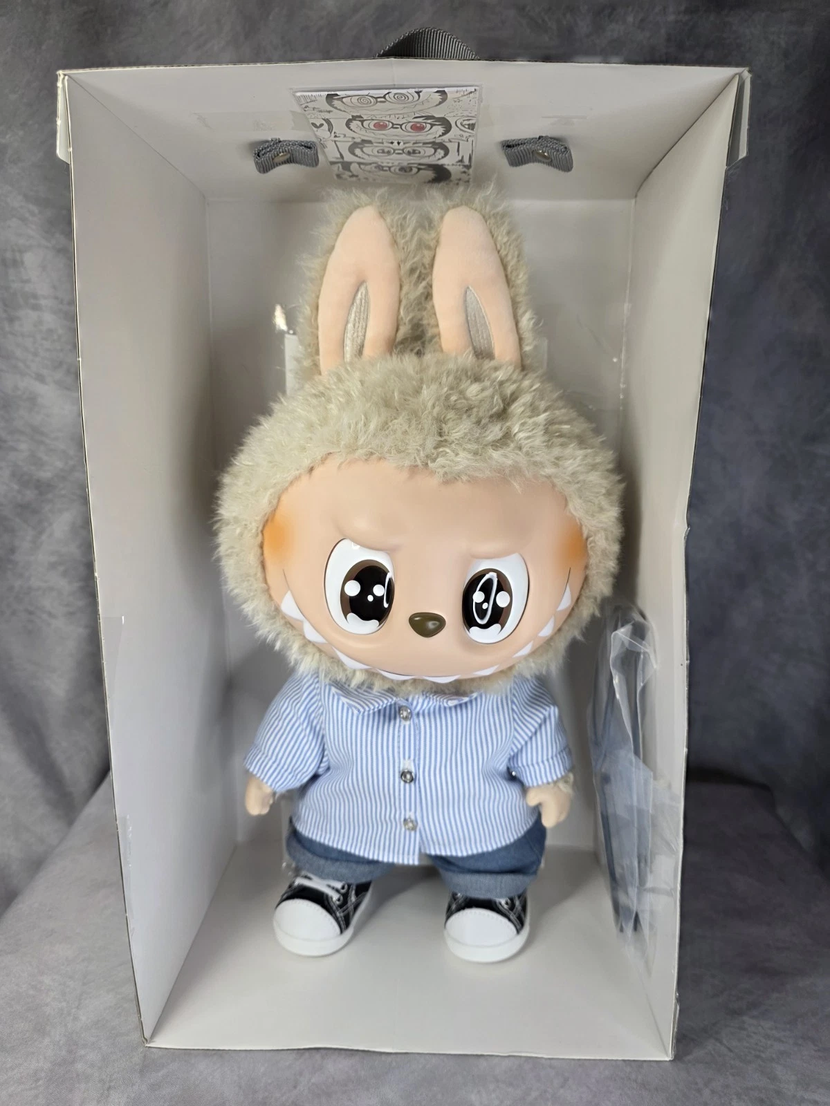 POP MART THE MONSTERS Labubu Flip With Me Vinyl Plush Doll AUTHENTIC