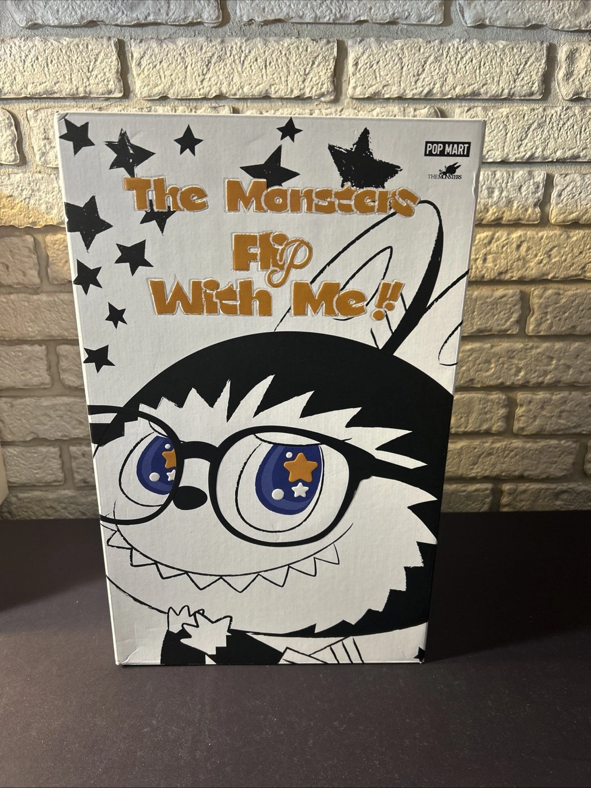 POP MART THE MONSTERS Labubu Flip With Me Vinyl Plush Doll AUTHENTIC SEALED J15