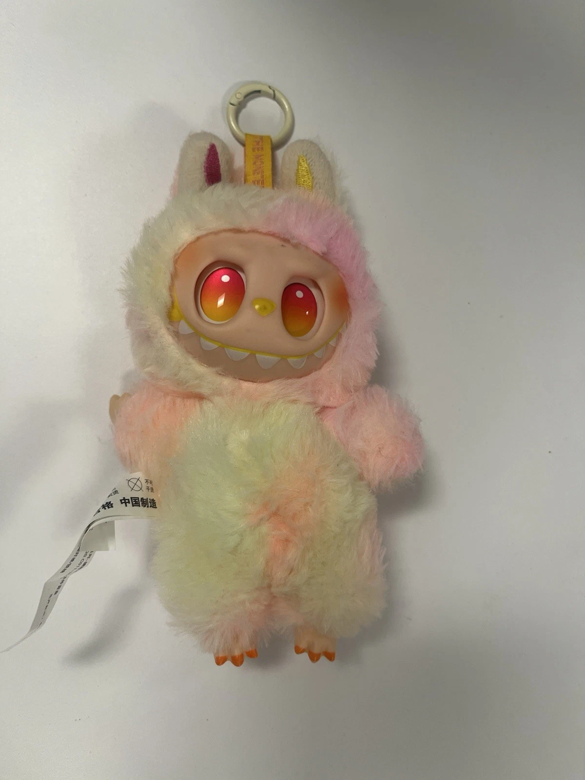 POP MART The Monsters Labubu Zimomo Angel in Clouds Vinyl Plush Toy