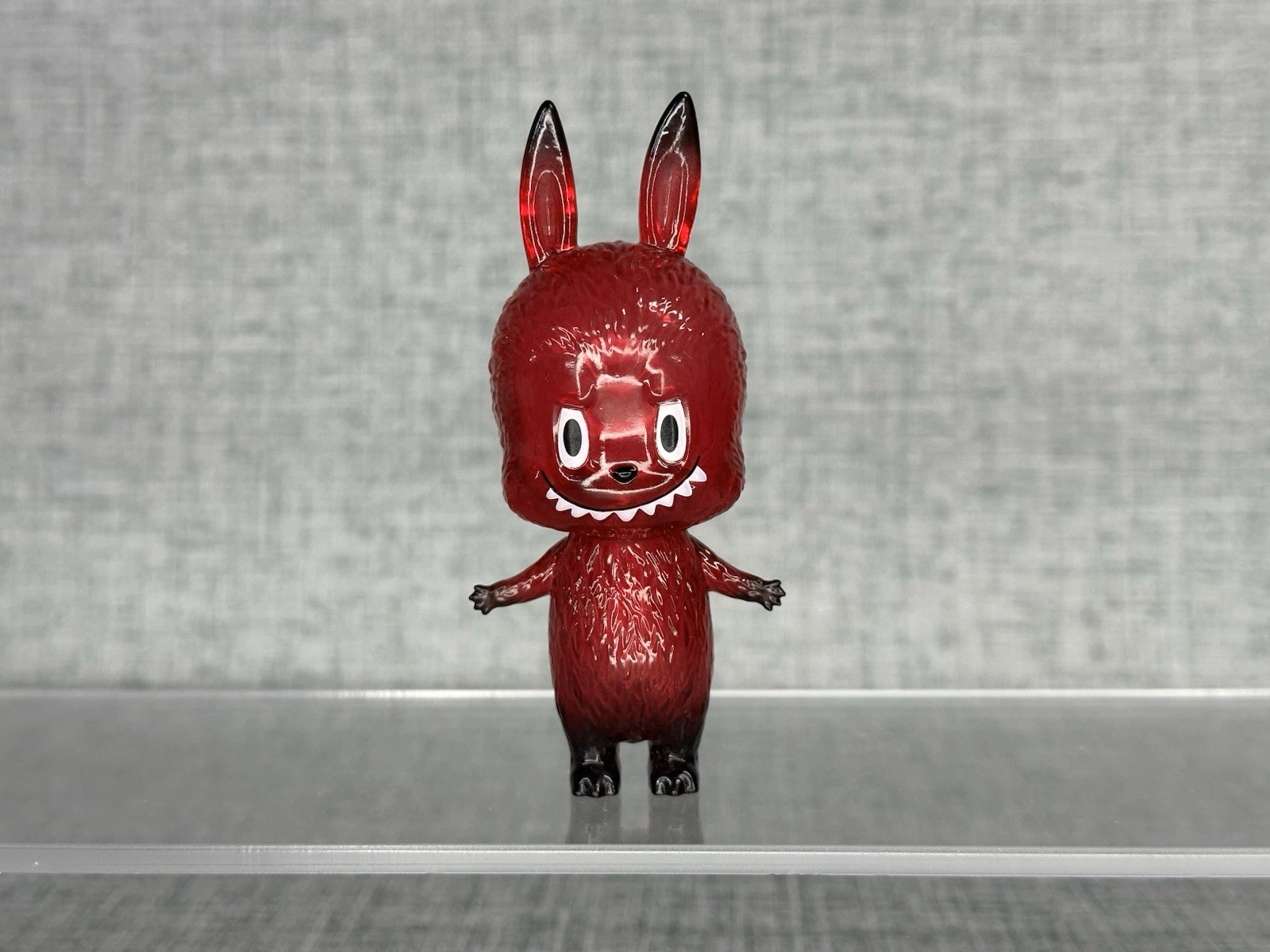 POP MART The Monsters Labubu Zimomo Mini Red Clear