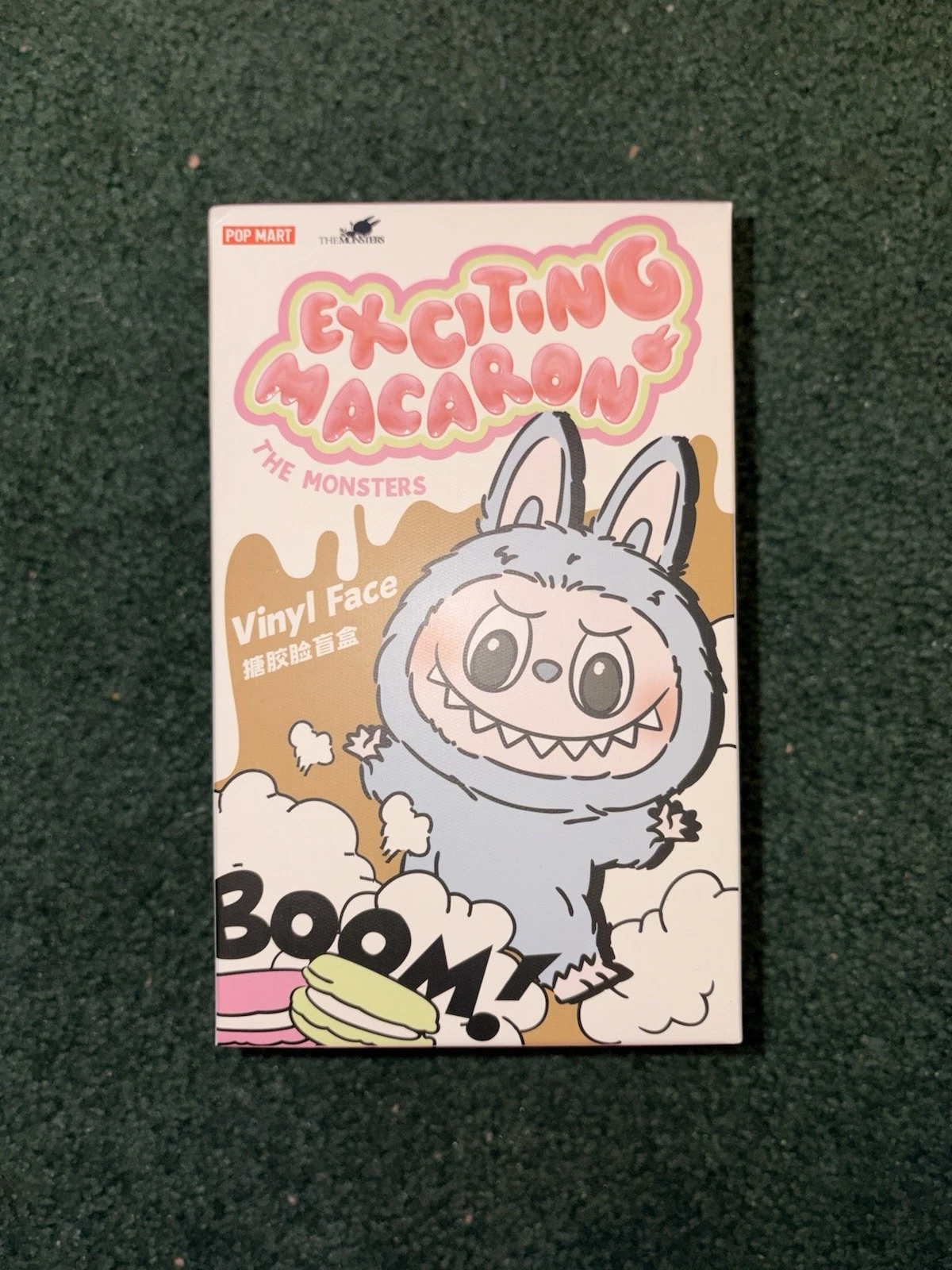 PopMART Labubu The Monsters Exciting Macaron Vinyl Plush Series-Green Grape