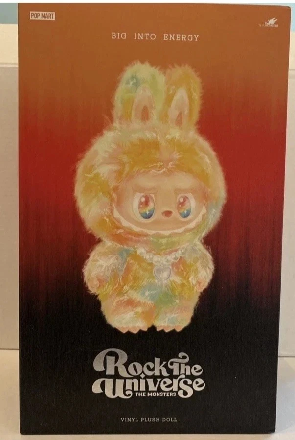 POPMART Rock The Universe Labubu Big Into Energy- Brand New, Authentic