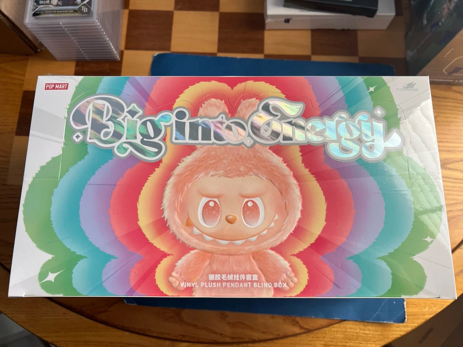 POPMART The Monsters Labubu Big into Energy Plush Figure Blind Box Case Of 6