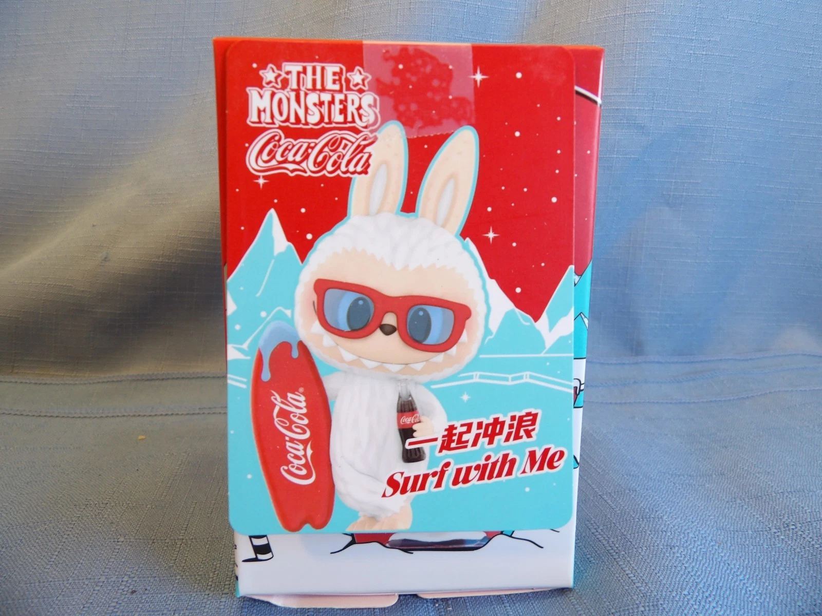 The Monsters Coca Cola Coke Labubu Figure Blind Box Confirmed Surf With Me