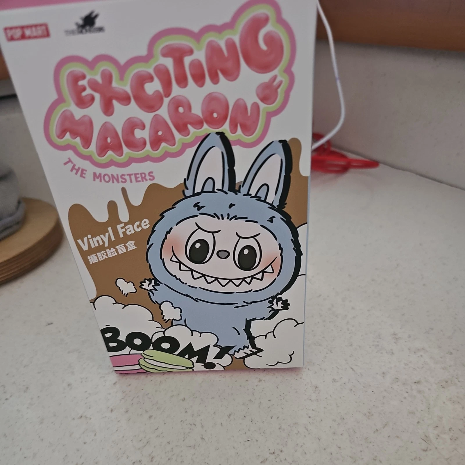 The Monsters Exciting Macaron Labubu - TOFFEE - Real!!