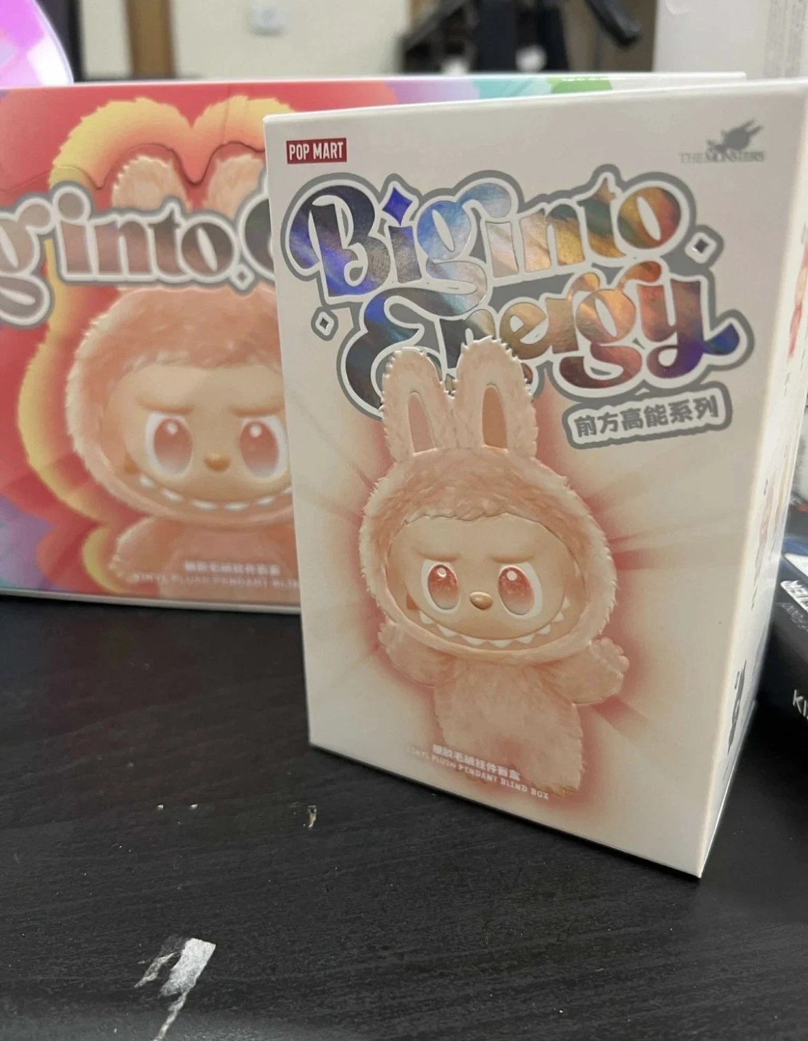 USA++ AUTHENTIC POP MART LABUBU MONSTERS BIG INTO ENERGY VINYL PLUSH BLIND BOX