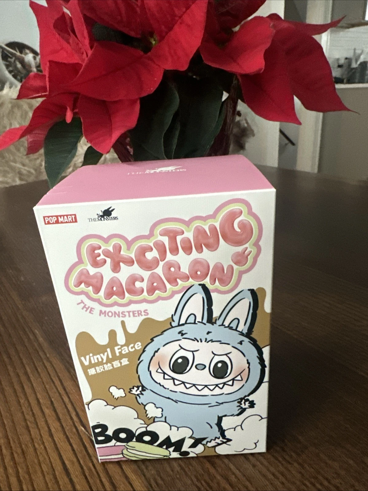 USA- NEW Authentic Labubu Monsters Exciting Macaron vinyl- Sesame Bean