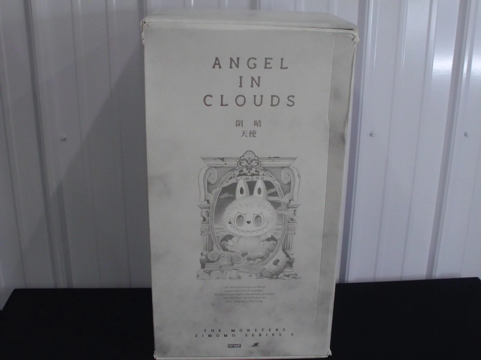 ZIMOMO Angel In Clouds Vinyl Big Labubu POP MART Monsters NOB