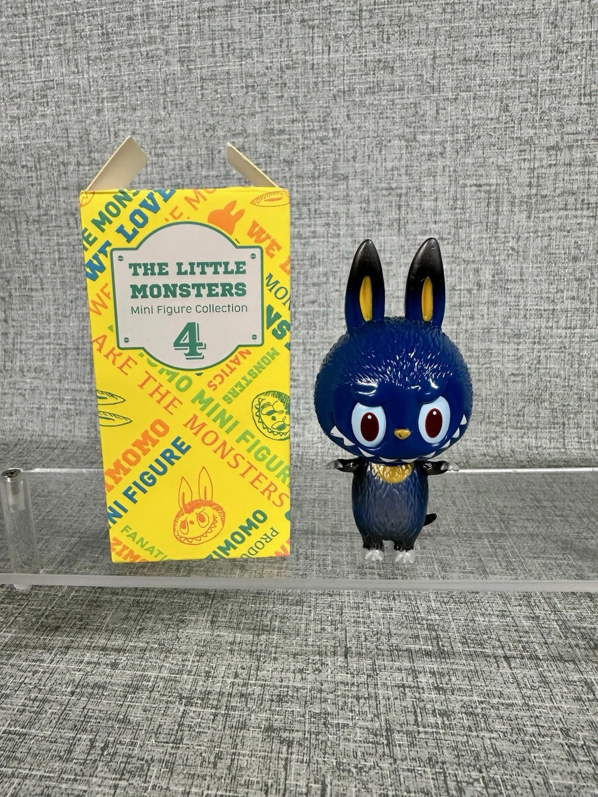 Zimomo The Little Monsters Series Pop Mart How2work Vinyl Figure Labubu Series 4
